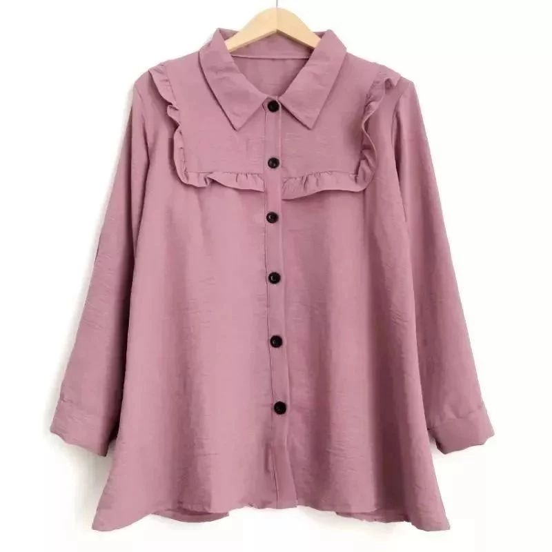 OSELA SHIRT URAGIRI/BLOES BAHAN CRINKLE URAGIRI