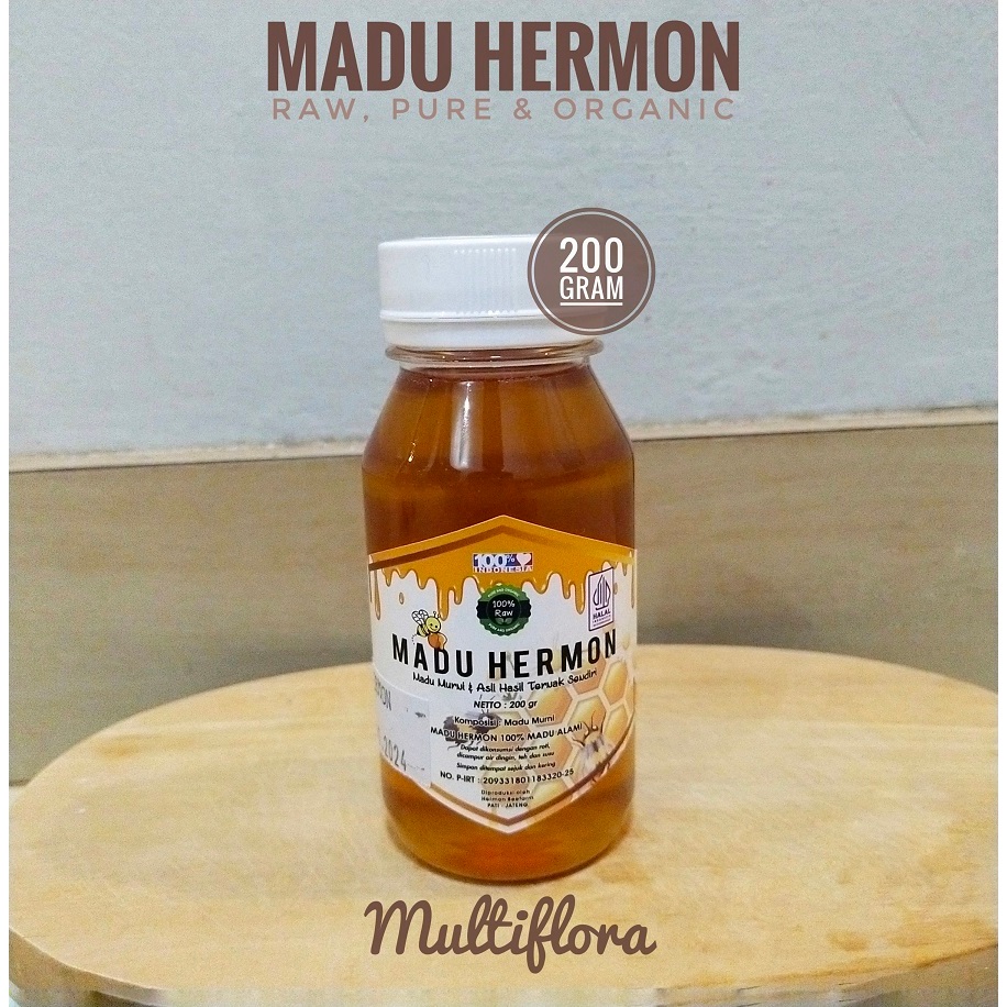 

Madu Hermon - 5 Varian Madu 200gr Madu Murni Asli 100% Madu Mentah Rawhoney (Sertifikat PIRT)