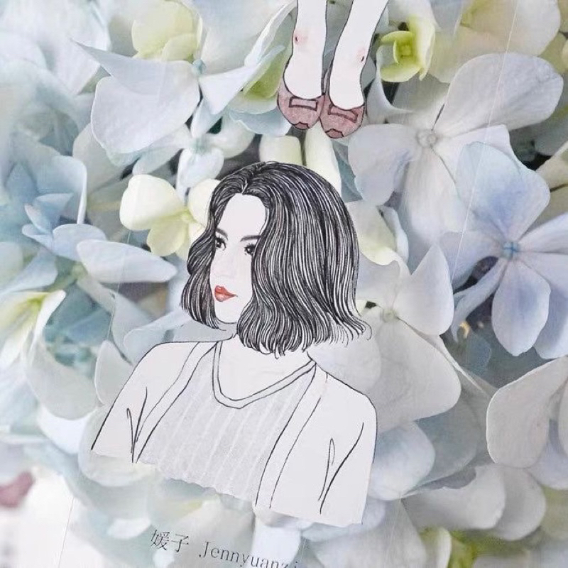 

Sample Jennyuanzi Summer Girl PET Tape perloop