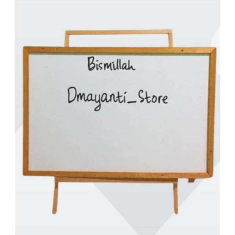 

Papan tulis anak murah size 40x60cm free spidol dan penghapus