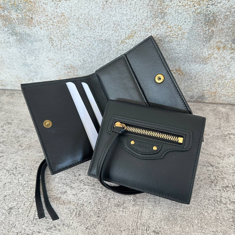 DOMPET BRANDED WANITA ORIGINAL - Balen/ciaga Bifold Compact Wallet