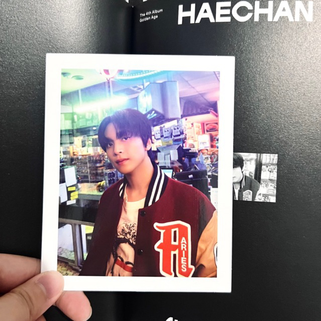 HAECHAN GOLDEN AGE POLAROID