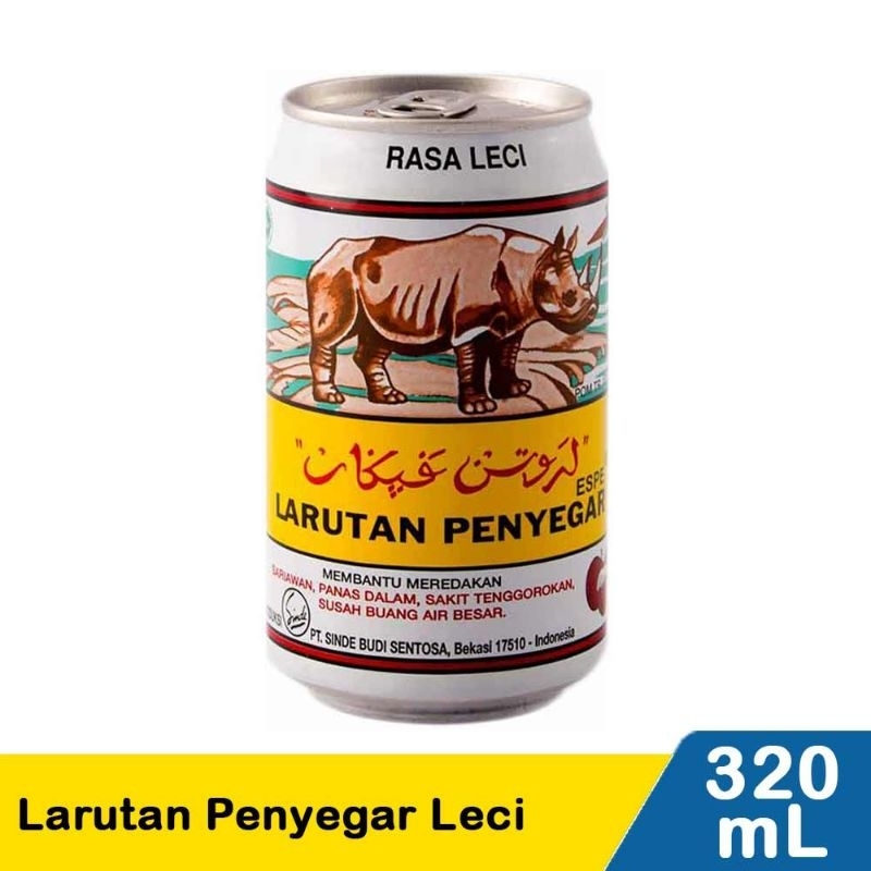 

Cap Badak Larutan Penyegar Leci 320mL