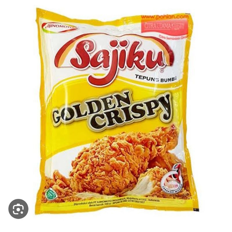 

tepung sajiku golden cryspy 200 gram