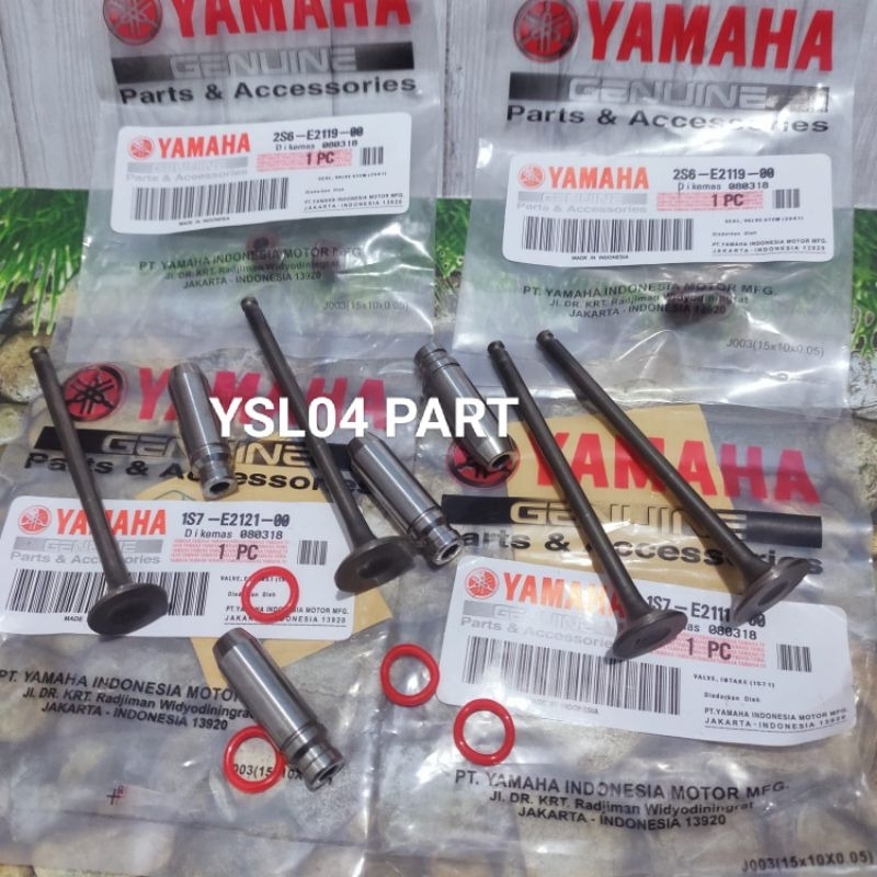 BOSH BOTOL KLEP+SIL KLEP+KLEP SET YAMAHA JUPITER MX OLD JUPITER MX NEW VIXION ORI