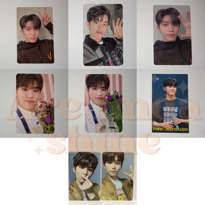 [READY STOCK BACA DESKRIPSI] Photocard Treasure Park Jeongwoo Official Lucky Draw PC Album FS Ktown4