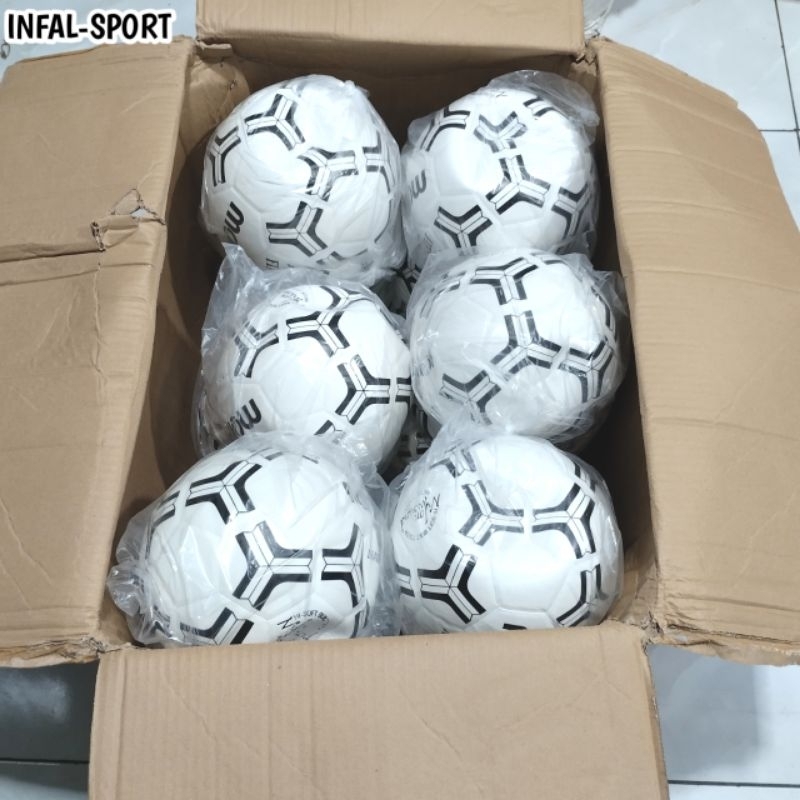 HARGA DISKON [ BOLA SEPAK KAKI MOLTEN ] SIZE 5 BAHAN PVC