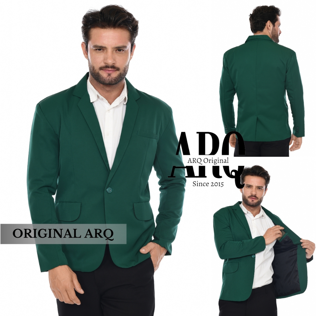 Jas Blazer Pria ORIGINAL ARQ Bandung - Jas Kasual polos - blazer pernikahan dan wisudahan - jas cowo