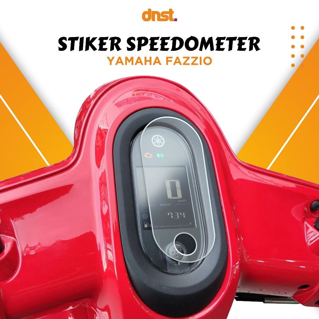 Dinasti Stiker Speedometer Motor Yamaha Fazzio Variasi Transparan