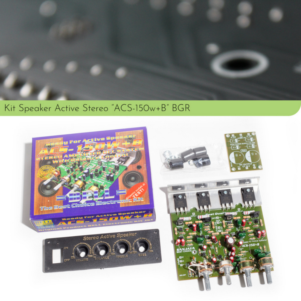 Speaker Active Aktif Stereo 150W ACS 150W Balance + Panel TIP 2955 3055 BGR