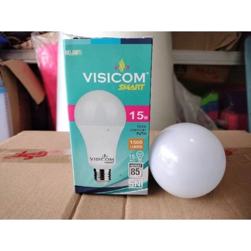 Lampu LED Visicom 15 Watt =120 Watt Tahan Lama
