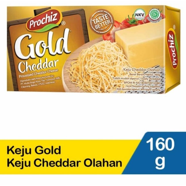 

COD- DPB- Keju Prochiz Gold 160 Gram / Keju Murah