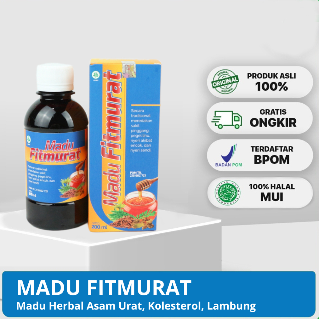 

MADU Herbal untuk Asam lambung dan asam urat FITMURAT