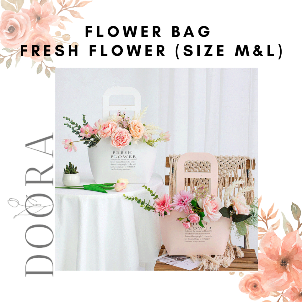 

Paper Bag Flower Bag Buket Bunga Fresh Flower Text Paper