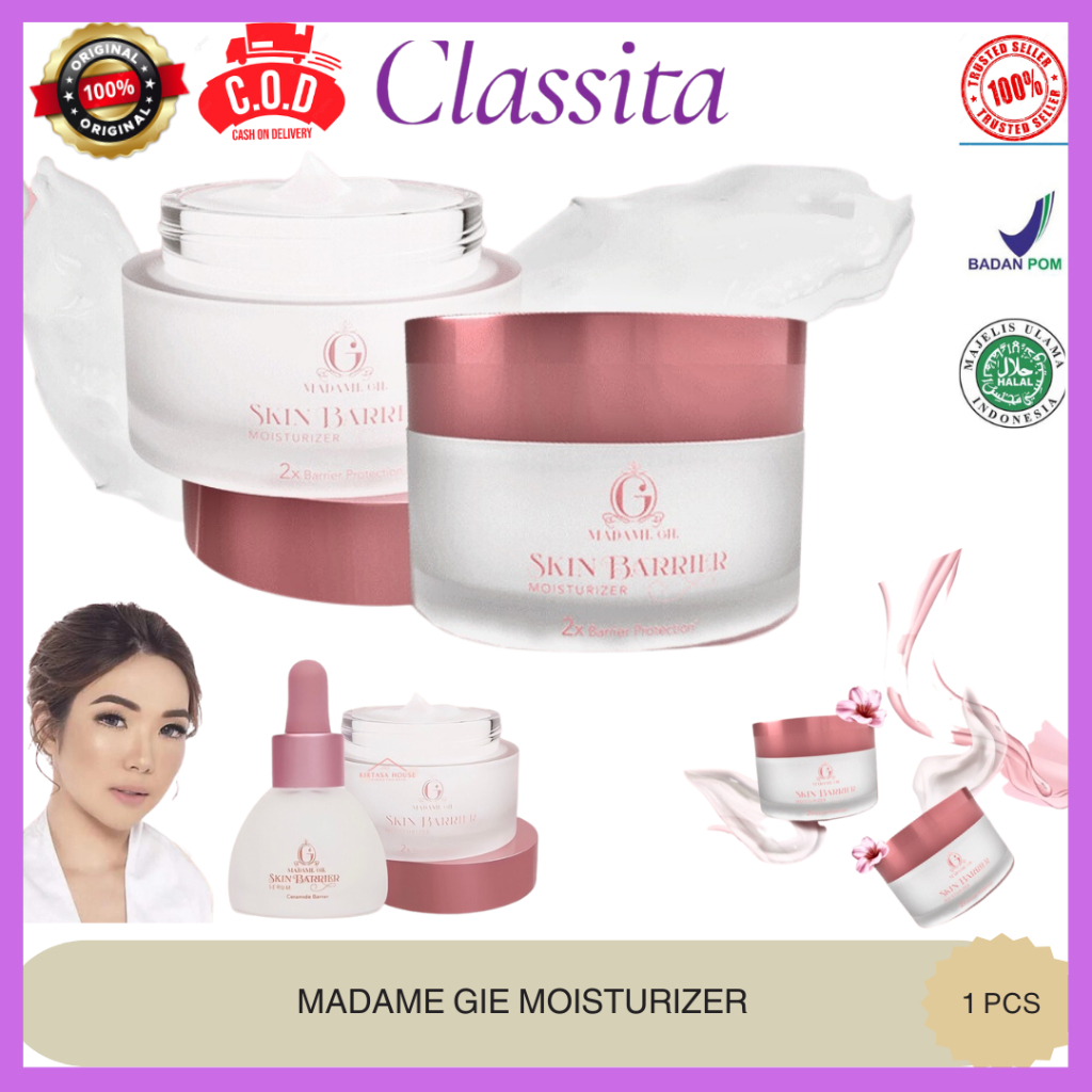 𝐂𝐋𝐀𝐒𝐒𝐈𝐓𝐀.𝐈𝐃 - Skin Barrier Moisturizer / Moisturizer Madame Gie / Moisturizer All Skin Type ORIGINAL