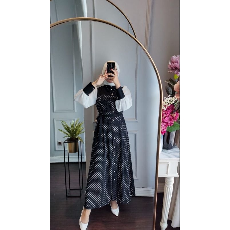 ZETA DRESS POLKA BY LUXE.ID