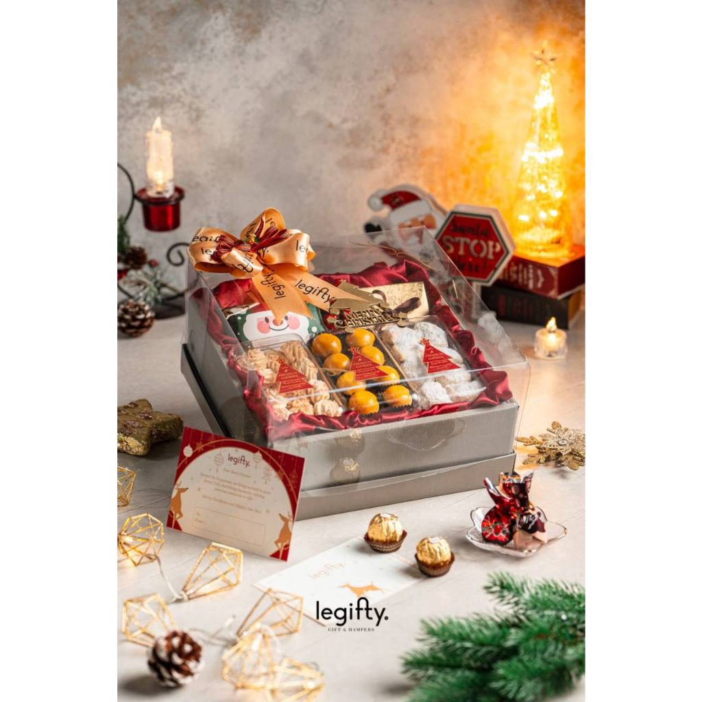 

PREMIUM CHRISTMAS HAMPERS PARCEL GIFT MEDAN - SANTA PACKAGE COOKIES