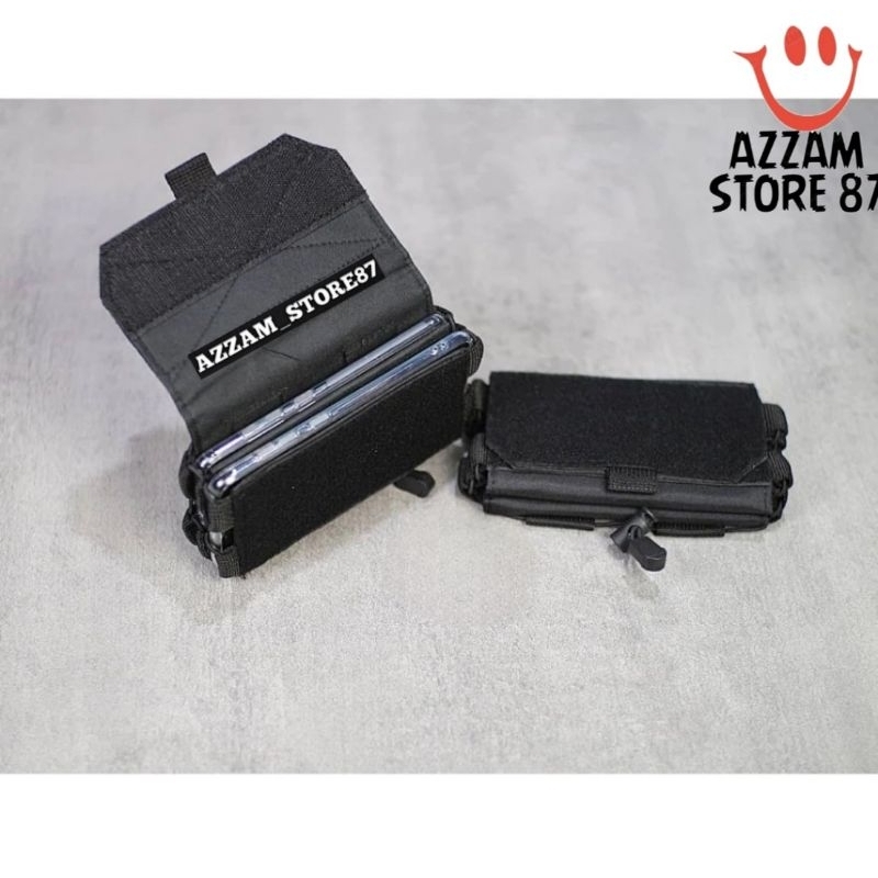 Sarung Hp Tactical / Pouch Hp Double Tactical Isi 2 Horizontal / Pouch Hp Tactical