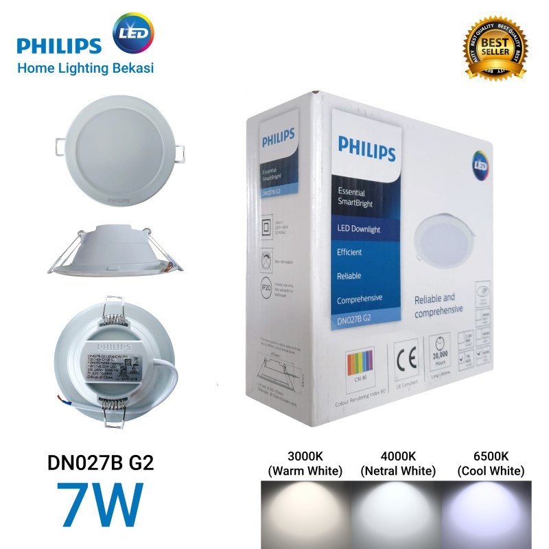 PHILIPS DOWNLIGHT DN027B LED G2 4W, 7W, 10W, 14W, 17W, 22W
