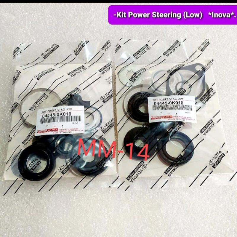 POWER STEERING LOW KIT SEAL KIT BAWAH TOYOTA INNOVA INOVA BENSIN ORI 1SET
