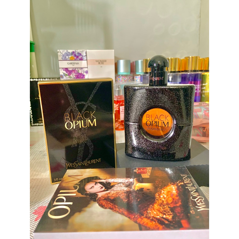 PROMO PARFUME BRANDED YSL BLACK OPIUM ORIGINAL/IMPORT
