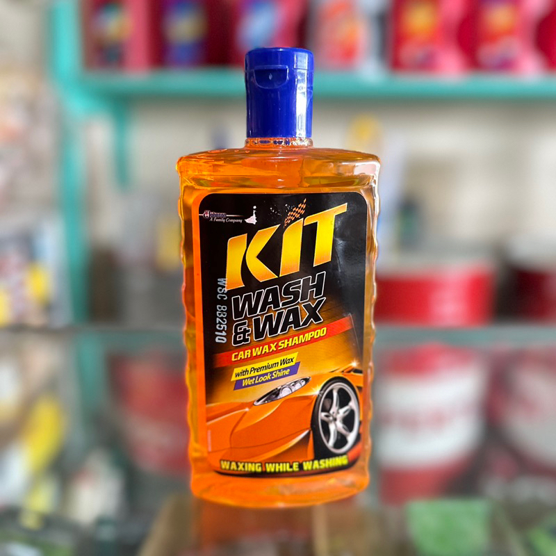 KIT Wash & Wax / Kit Shampo Mobil Kemasan 500ml