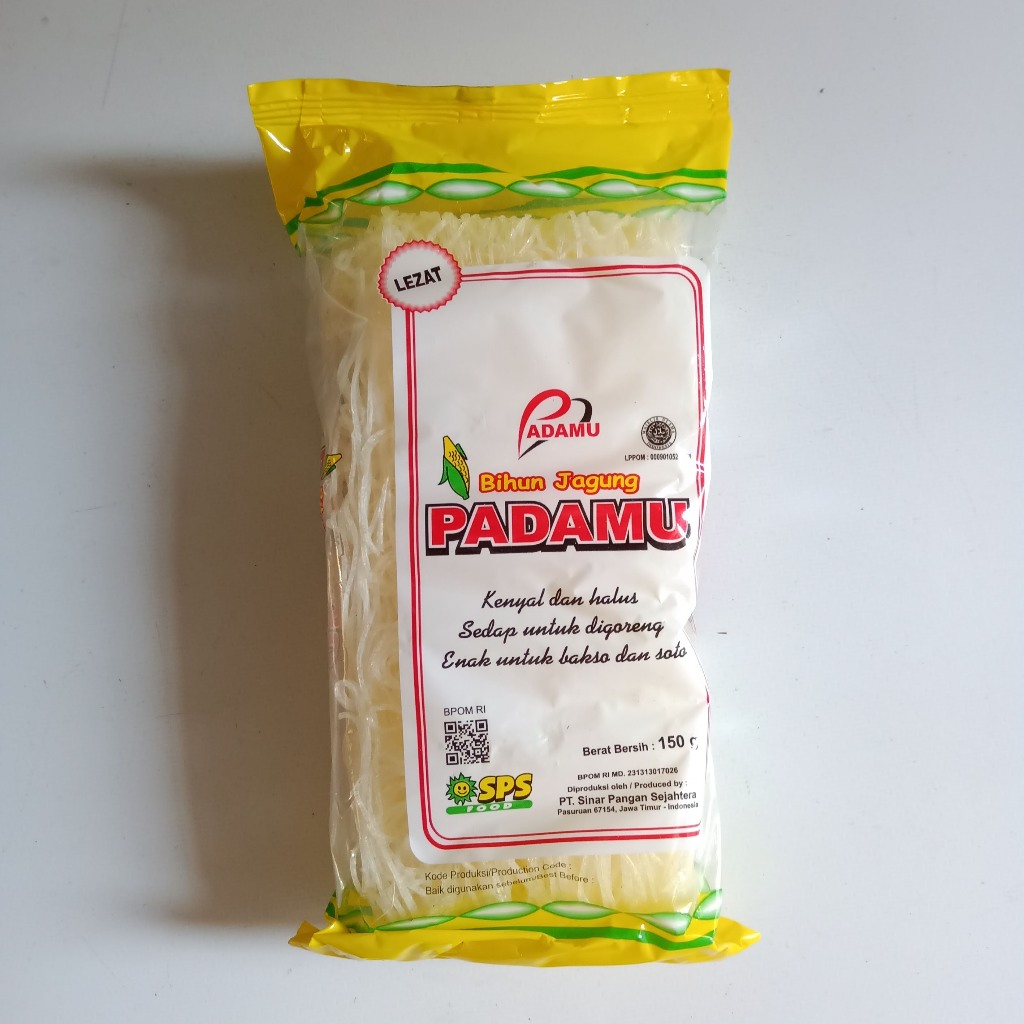 

BIHUN JAGUNG PADAMU KUNING 150gr