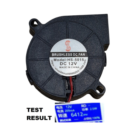 Turbo Fan Mini Blower Kipas Pendingin Brushless DC 5V 12V 24V Keong