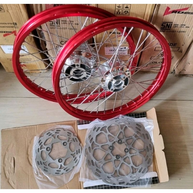 Velg jari jari untuk motor satria FU ring 17x140/140