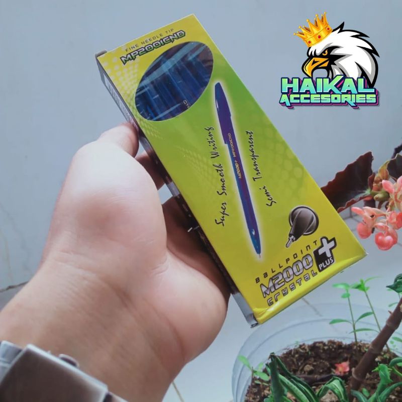 

Pulpen M2000 CRYSTAL BLACK Isi (12pcs)