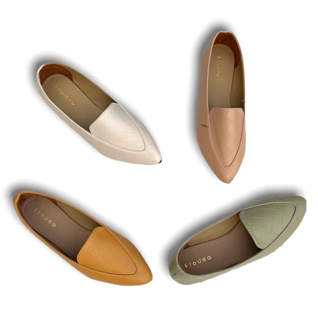flatshoes fladeo terbaru brand matahari sepatu flat wanita formal