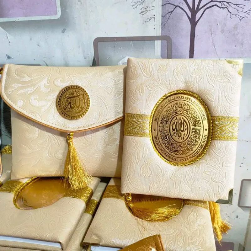 CETAK BUKU YASIN DAN MAJMU SYARIF + POUCH