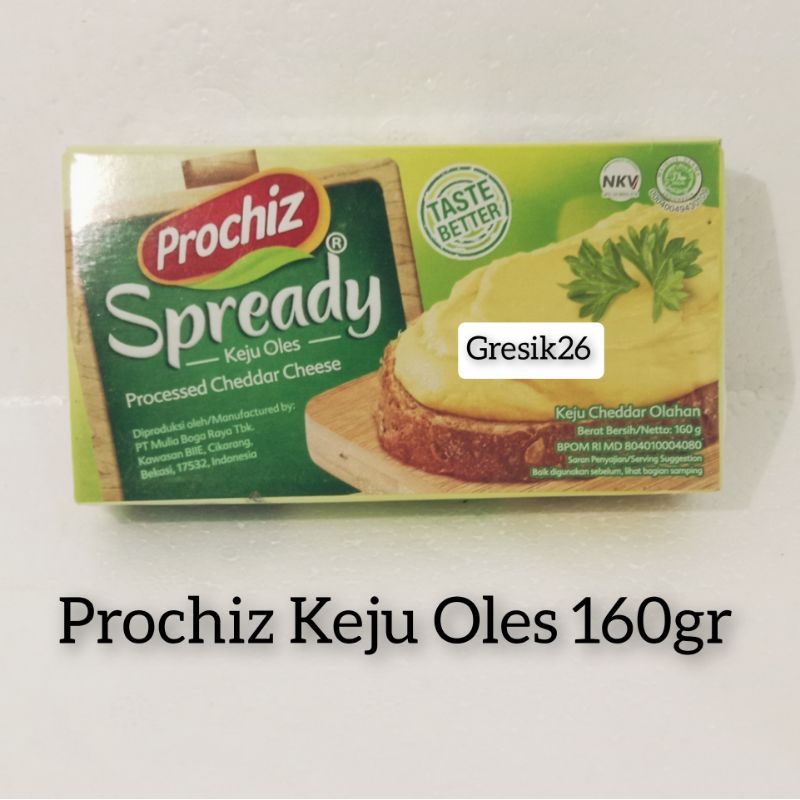 

Keju Prochiz Spready / keju oles 160gr