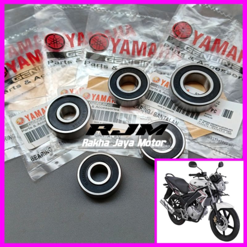 BEARING RODA SET VIXION OLD/BEARING LAHAR LAHER LAKER KLAHER KLAHAR TROMOL RODA DEPAN BELAKANG NAP G