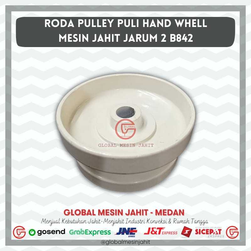 Roda Kepala Pulley Puli B842 Mesin Jahit JARUM 2