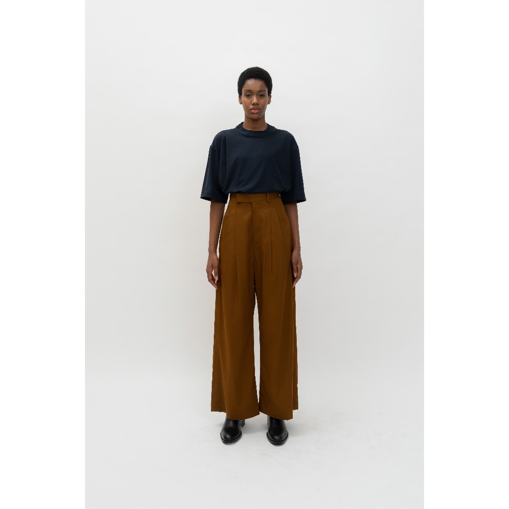 MASSHIRO&amp;Co. - KIKO PANTS - Golden Brown