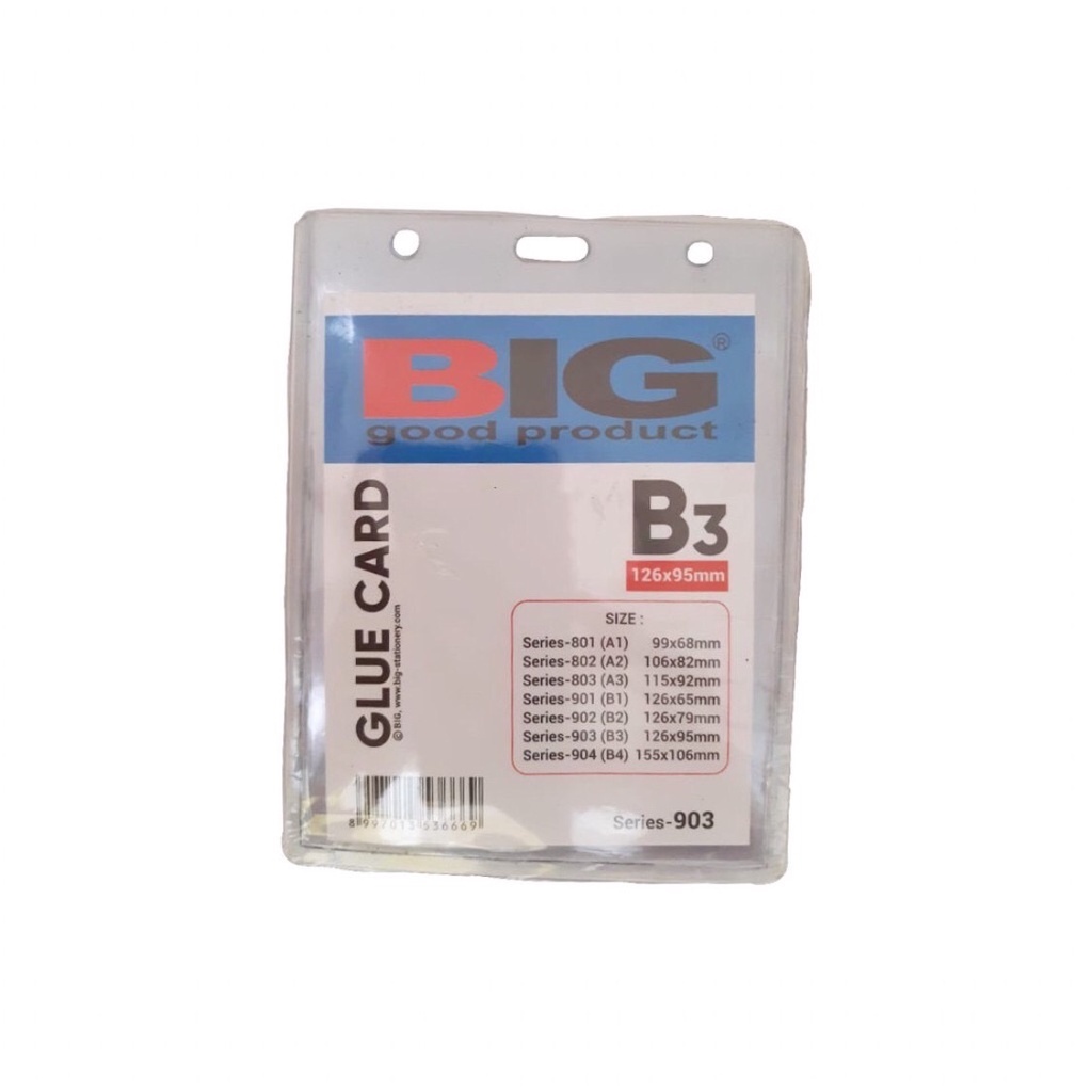 

ID Card Case Big B3 (Potrait / Vertikal) / Plastik ID Card / Name Tag / Nametag / Lanyard