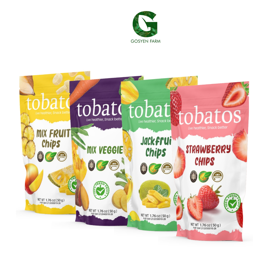 

TOBATOS FRUIT & VEGETABLES CHIPS