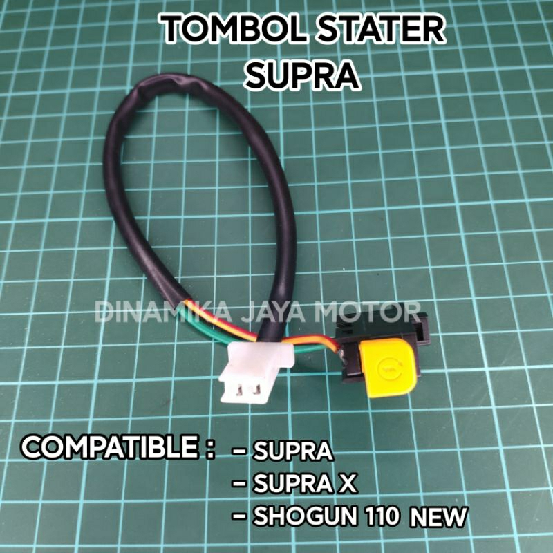 TOMBOL STATER STARTER HONDA SUPRA SUPRA X SUZUKI SHOGUN 110 NEW
