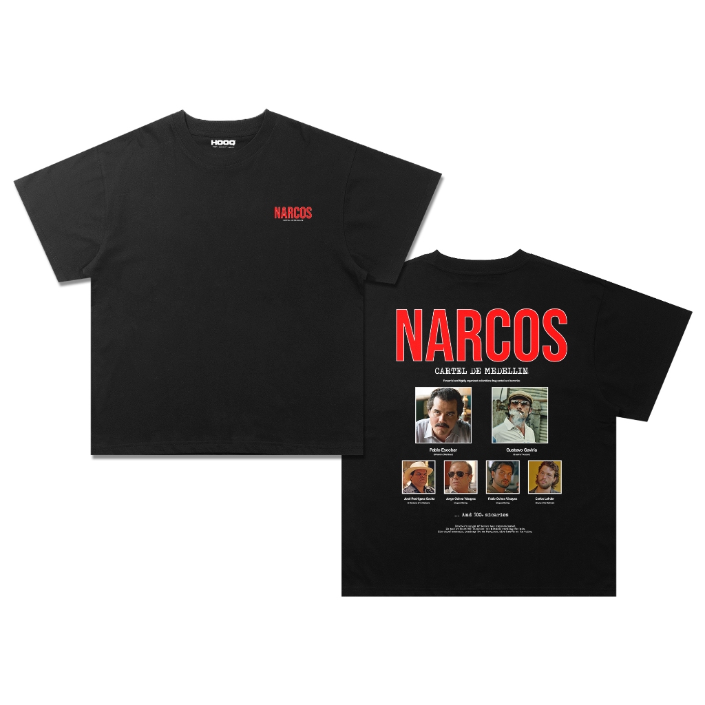 Kaos Pablo Escobar Cartel De Medellin Oversize