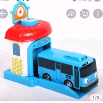 Bis tayo garasi, bis tayo garasi anak, tayo anak anak, mainan bis tayo