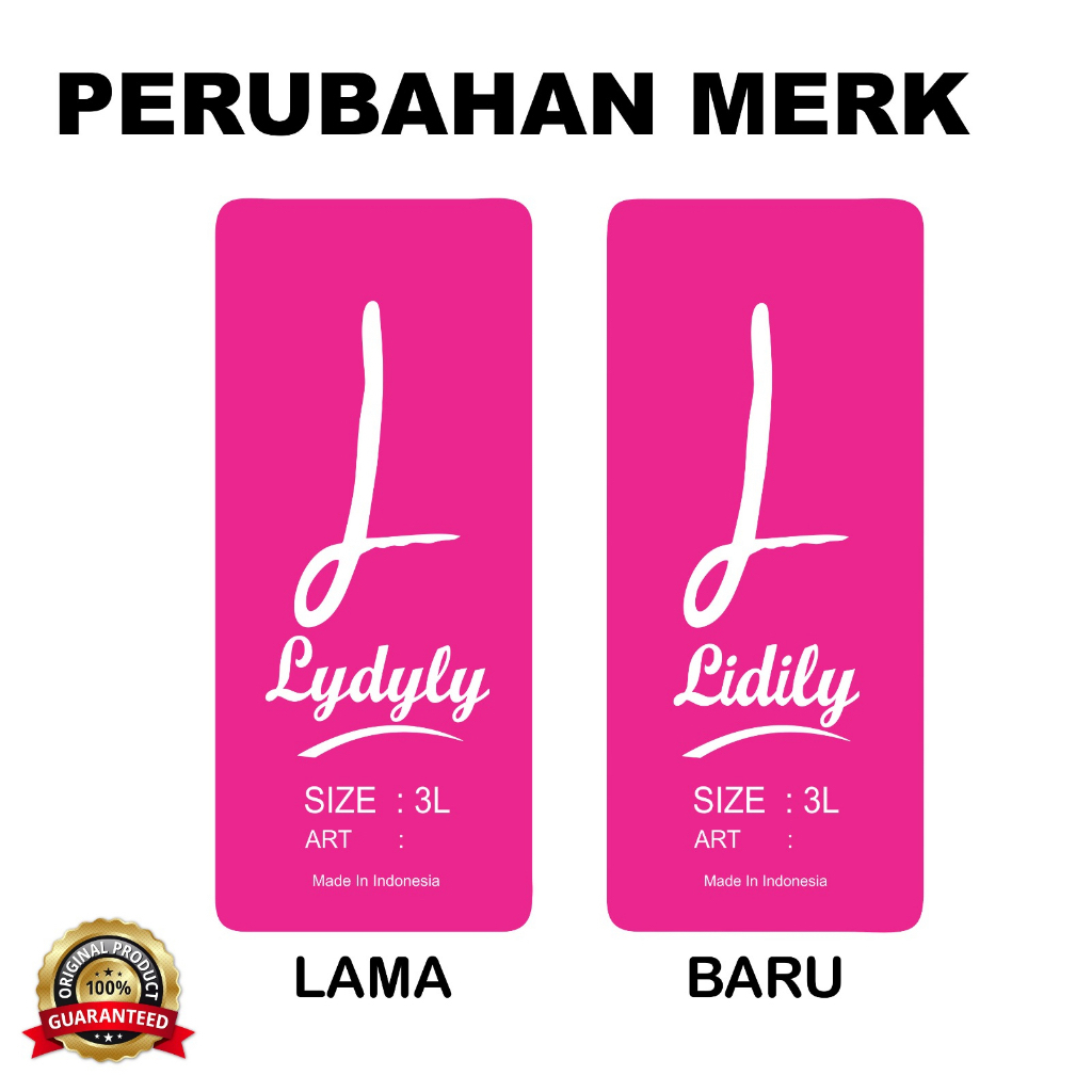 LYDYLY Lidily By Golden Nick Celana Dalam Wanita JUMBO Big Size 2L 3L 4L 5L Pakaian Dalam L030