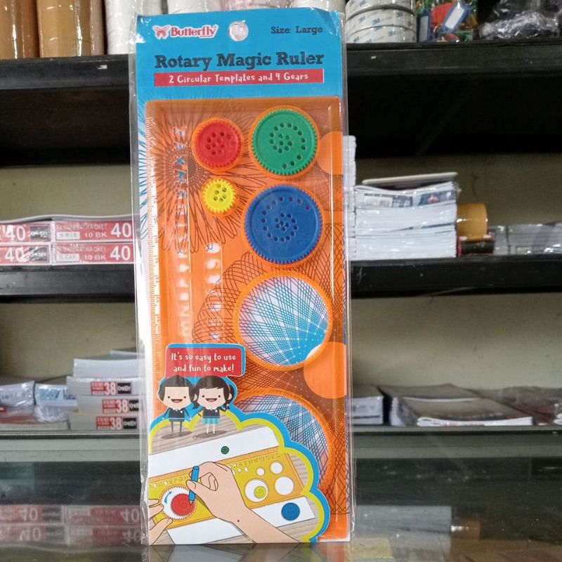 

Penggaris Rotari Besar ( Panjang 21 cm )