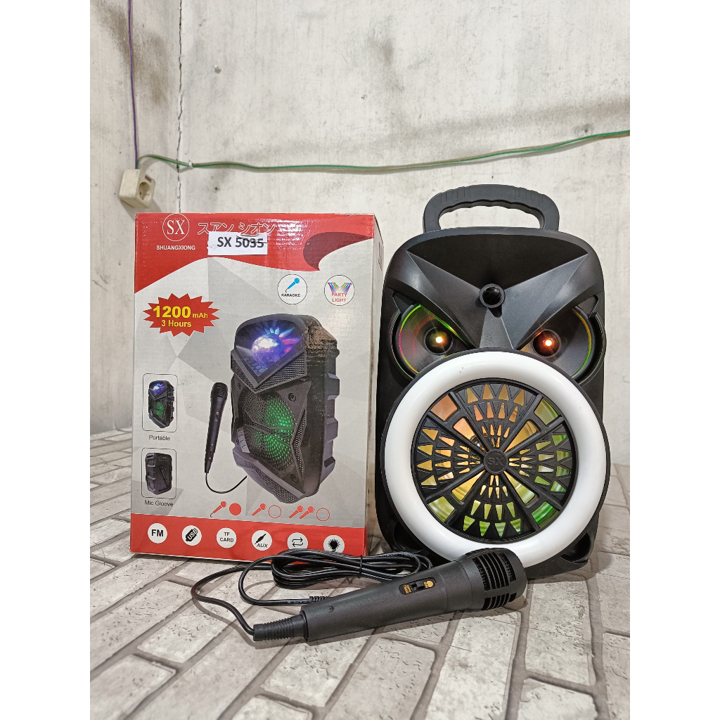 speaker bluetooth sx5035 free mic