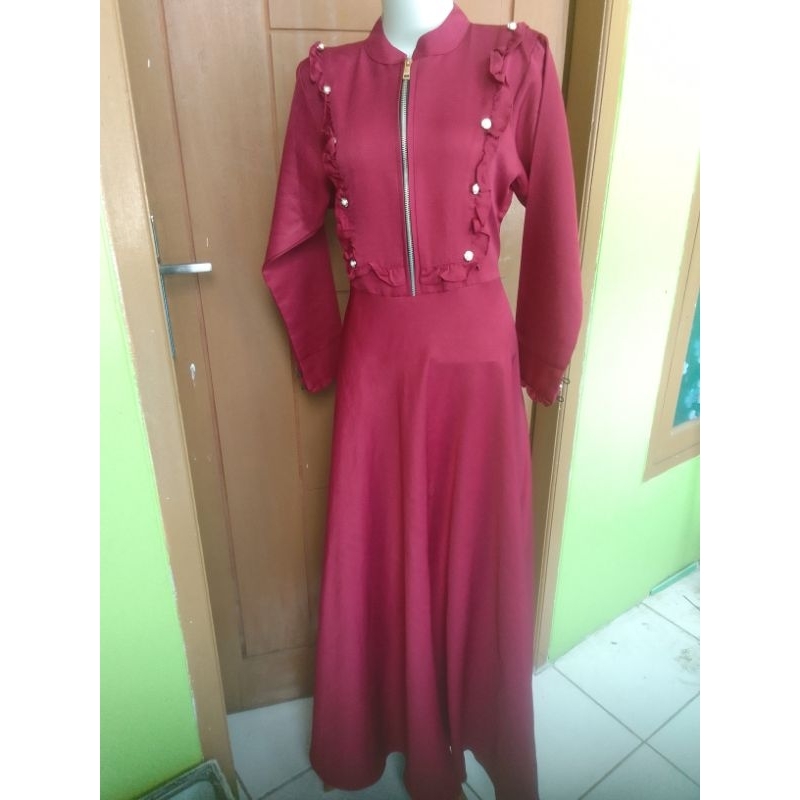 new gamis busui mayung bahan tebal ld 96 cm PB 130 cm m