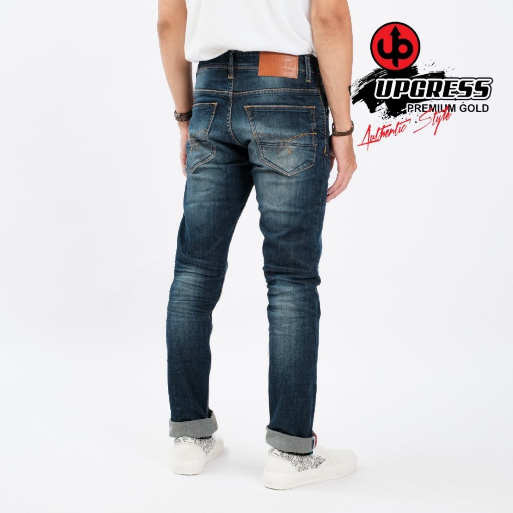 UPGRESS Celana Jeans Sobek Panjang PS-B