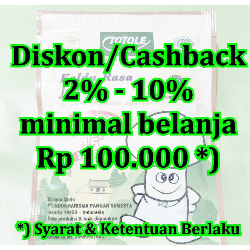 

Korzaln Totole Kaldu Rasa Jamur 80 Gram Gr G