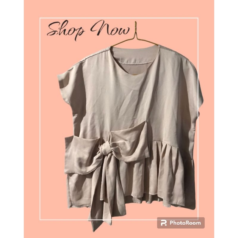 PRELOVED Blouse Wanita//Pink//Baju Wanita