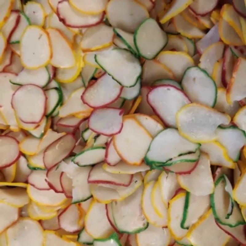 

GROSIIRR Krupuk Dua Bawang Warna Warni Mentah Enak Gurih 1kg