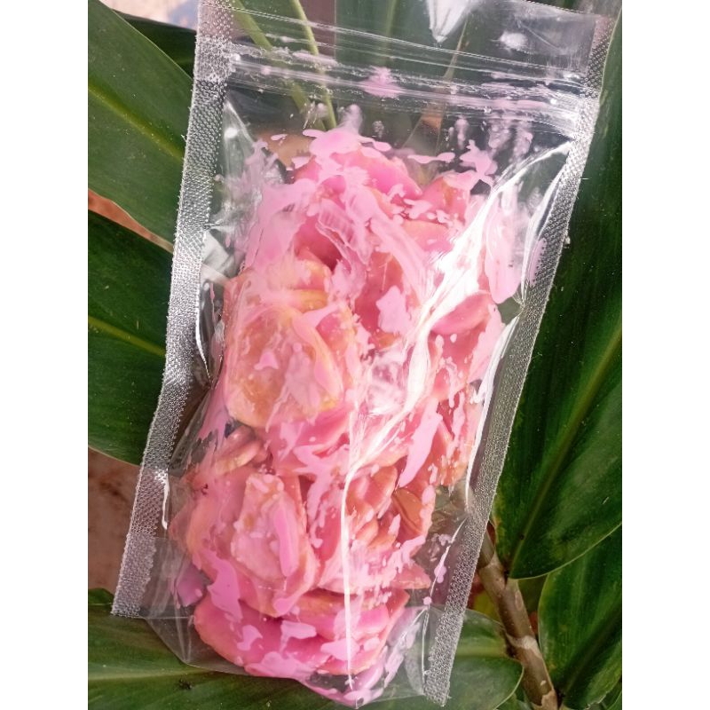 

Keripik pisang lumer varian rasa